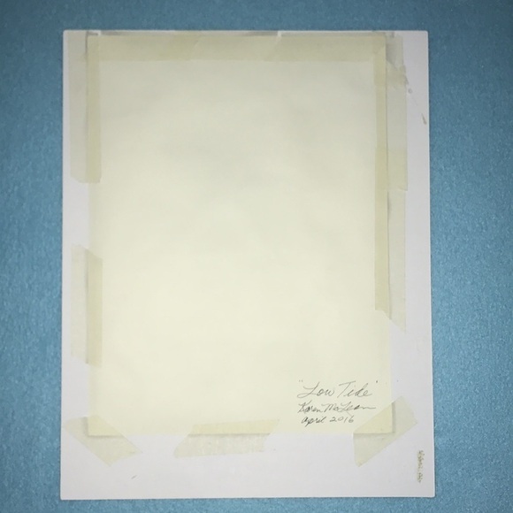 ORIGINAL water color “Low Tide” wall decor - Picture 2 of 5